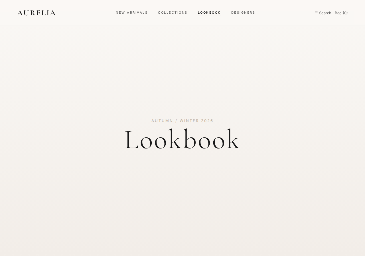 Aurelia Fashion — Lookbook